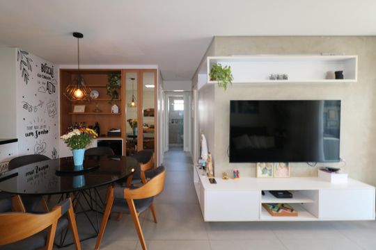 Sala de apartamento à venda com 3 quartos, 92m² em Centro, Diadema