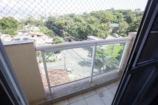 Varanda da Sala de apartamento à venda com 2 quartos, 177m² em Pechincha, Rio de Janeiro