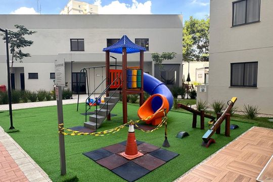 Área comum de apartamento para alugar com 2 quartos, 42m² em Residencial Parque da Fazenda, Campinas