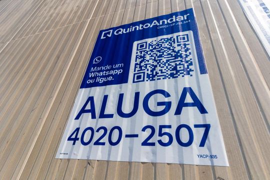 Placa de apartamento para alugar com 2 quartos, 37m² em Vila Ivone, São Paulo