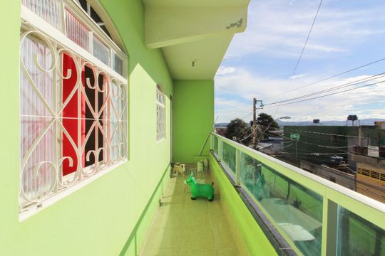 Varanda Apto 1 de apartamento à venda com 12 quartos, 552m² em Céu Azul, Belo Horizonte