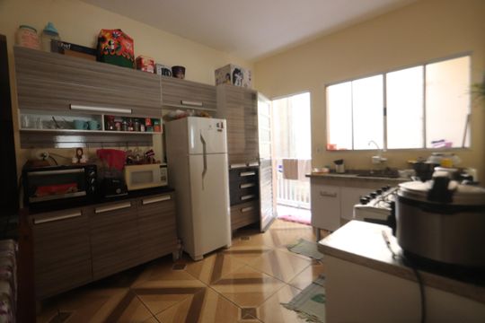 Cozinha de casa à venda com 4 quartos, 125m² em Fazenda da Juta, São Paulo