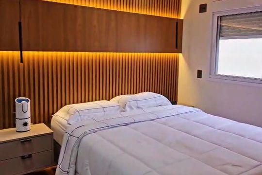 Suíte de apartamento à venda com 2 quartos, 84m² em Cerâmica, São Caetano do Sul