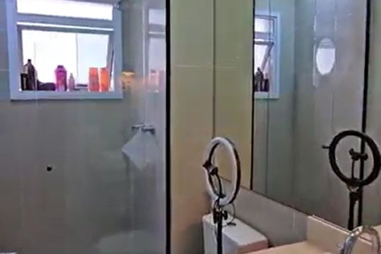 Banheiro da suíte de apartamento à venda com 2 quartos, 84m² em Cerâmica, São Caetano do Sul