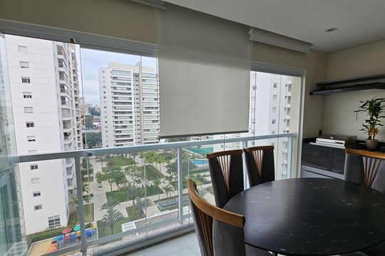 Varanda de apartamento à venda com 2 quartos, 84m² em Cerâmica, São Caetano do Sul