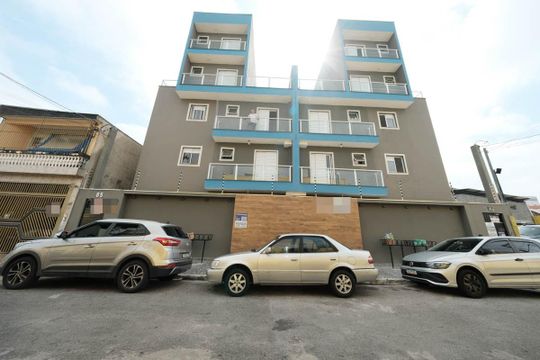 Fachada de apartamento à venda com 2 quartos, 38m² em Vila Costa Melo, São Paulo