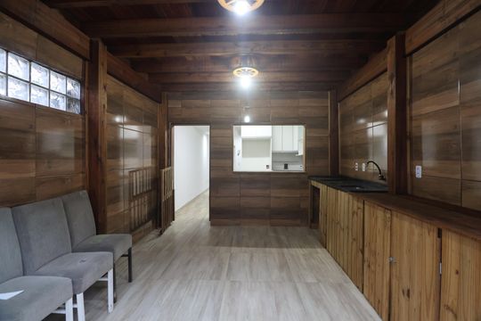 Espaço Gourmet de casa à venda com 2 quartos, 105m² em Mato Grande, Canoas
