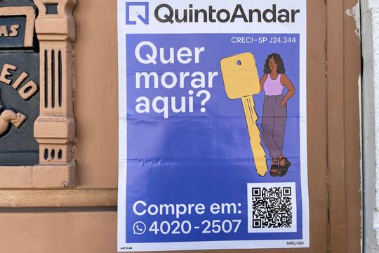 Placa  de apartamento à venda com 1 quarto, 34m² em Vila Nhocuné, São Paulo