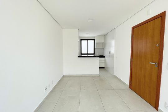 Sala de apartamento à venda com 3 quartos, 70m² em Castelo, Belo Horizonte
