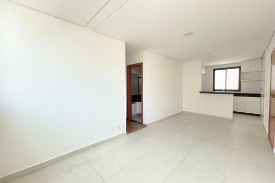 Sala de apartamento à venda com 3 quartos, 70m² em Castelo, Belo Horizonte