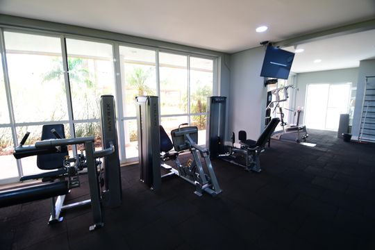 Área comum - Academia de apartamento à venda com 3 quartos, 137m² em Vila Bela Dom Pedro, Campinas