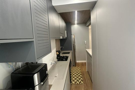 Cozinha de apartamento à venda com 2 quartos, 48m² em Centro, Osasco