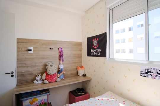 Quarto 2 de apartamento à venda com 2 quartos, 44m² em Guaiauna, São Paulo
