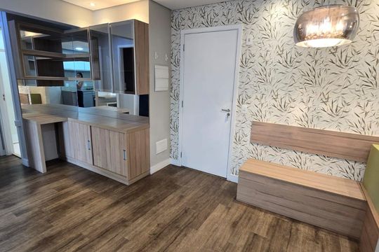 Sala de apartamento à venda com 2 quartos, 59m² em Bethaville I, Barueri