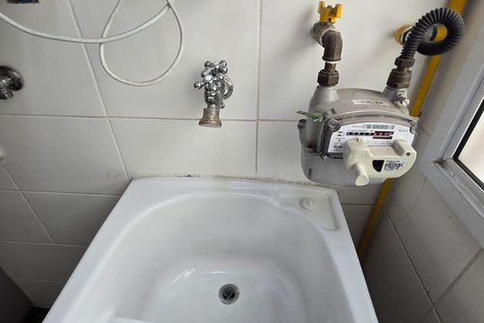 Área de serviço de apartamento à venda com 2 quartos, 59m² em Bethaville I, Barueri