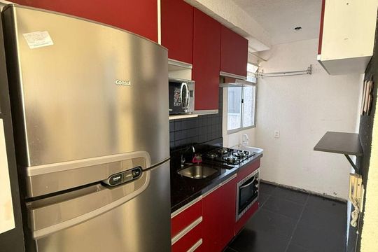 Cozinha  de apartamento para alugar com 2 quartos, 39m² em Sarandi, Porto Alegre