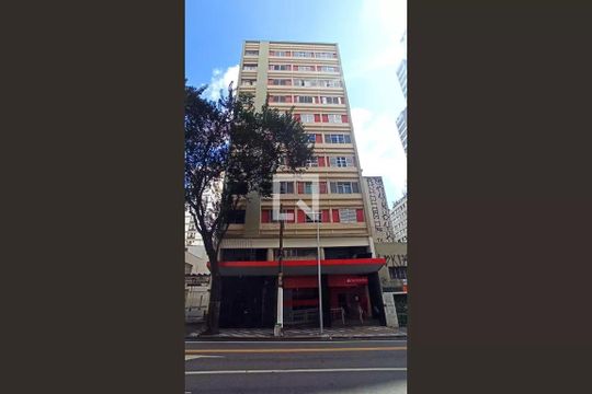 Fachada de apartamento à venda com 1 quarto, 28m² em Bela Vista, São Paulo