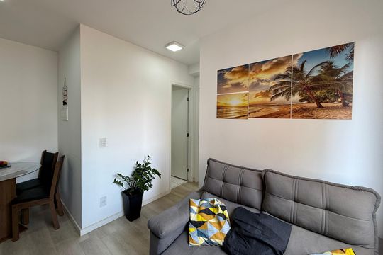 Sala de apartamento à venda com 2 quartos, 35m² em Vila Baby, São Paulo