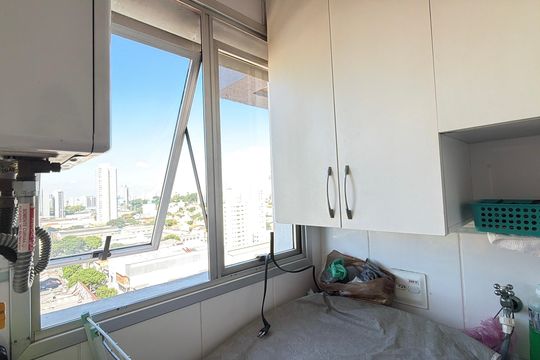 Área de Serviço de apartamento à venda com 2 quartos, 51m² em Vila Bertioga, São Paulo