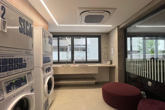 Lavanderia de apartamento à venda com 1 quarto, 20m² em Jardim Paulista, São Paulo