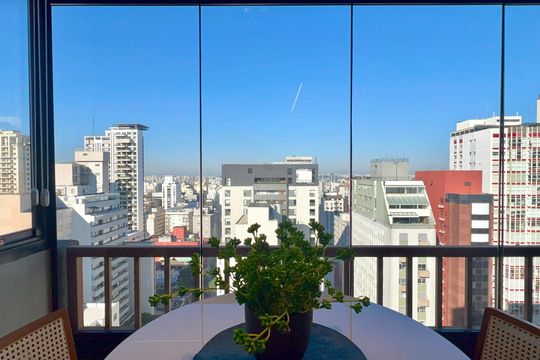 Vista do Studio  de apartamento à venda com 1 quarto, 20m² em Jardim Paulista, São Paulo