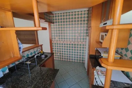 Cozinha de apartamento à venda com 1 quarto, 42m² em Tristeza, Porto Alegre