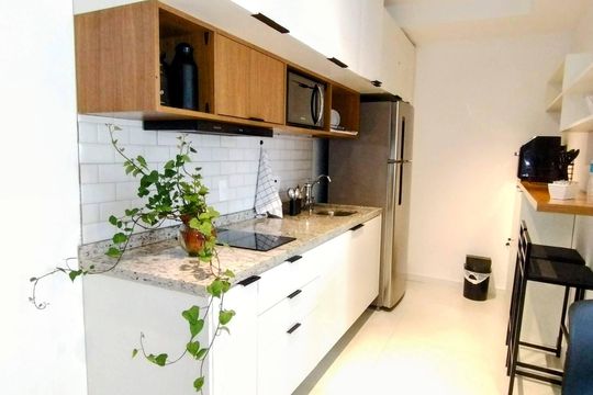 Cozinha de apartamento à venda com 2 quartos, 55m² em Centro, Rio de Janeiro