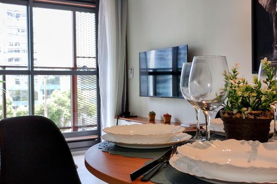 Sala de apartamento à venda com 2 quartos, 55m² em Centro, Rio de Janeiro