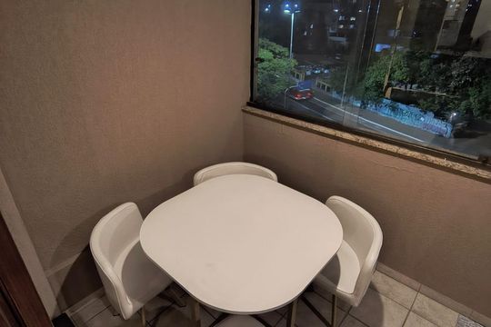 Varanda da Sala de apartamento para alugar com 1 quarto, 49m² em Centro Histórico, Porto Alegre