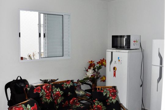 Detalhe - Sala de apartamento à venda com 2 quartos, 47m² em Jaguará, São Paulo