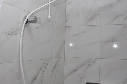 Detalhe - Banheiro Social de apartamento à venda com 2 quartos, 47m² em Jaguará, São Paulo
