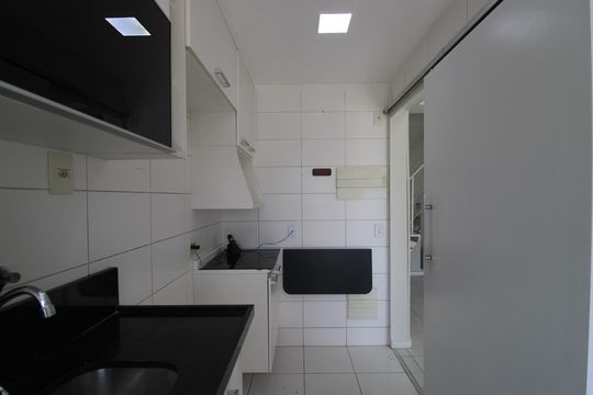 Cozinha de apartamento à venda com 3 quartos, 119m² em Taquara, Rio de Janeiro