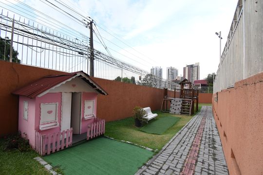 Área comum - Playground de apartamento à venda com 3 quartos, 80m² em Cabral, Curitiba
