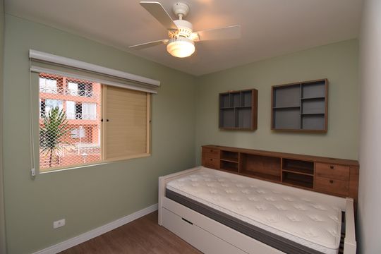 Quarto 2 de apartamento à venda com 3 quartos, 80m² em Cabral, Curitiba