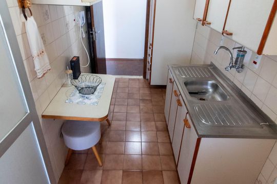 COZINHA de apartamento à venda com 1 quarto, 64m² em Jardim Flamboyant, Campinas