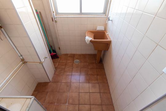 ÁREA DE SERVIÇO de apartamento à venda com 1 quarto, 64m² em Jardim Flamboyant, Campinas