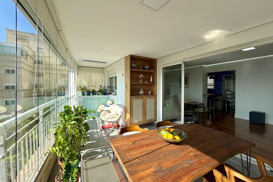 Varanda  de apartamento à venda com 2 quartos, 103m² em Vila Cruzeiro, São Paulo