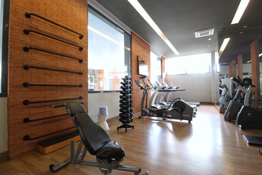 Área Comum - Academia de apartamento à venda com 1 quarto, 41m² em Vila Nova Conceição, São Paulo