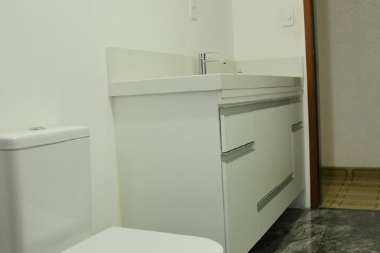 Banheiro Social  de casa para alugar com 3 quartos, 170m² em Independência, São Bernardo do Campo
