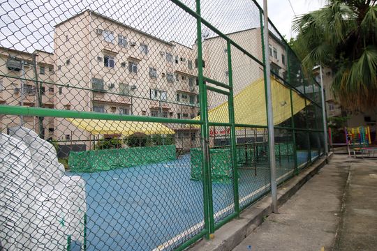 Área comum - Quadra poliesportiva de apartamento para alugar com 2 quartos, 45m² em Irajá, Rio de Janeiro