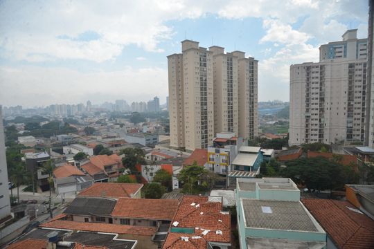 Vista do Quarto 2 de apartamento à venda com 3 quartos, 94m² em Vila Valparaíso, Santo André