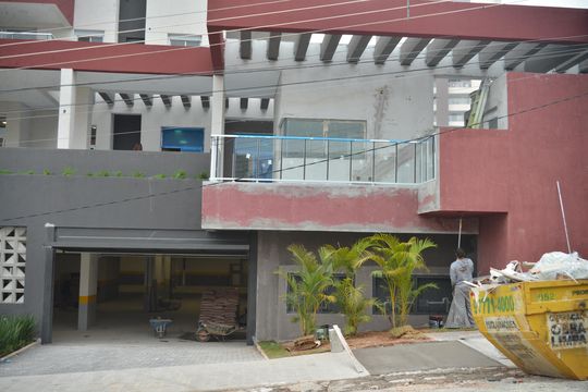 Fachada do Prédio de apartamento à venda com 3 quartos, 94m² em Vila Valparaíso, Santo André