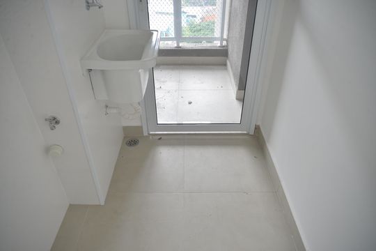 Área de Serviço de apartamento à venda com 3 quartos, 93m² em Vila Valparaíso, Santo André
