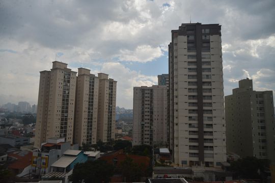 Quarto Suite 2 de apartamento à venda com 3 quartos, 93m² em Vila Valparaíso, Santo André