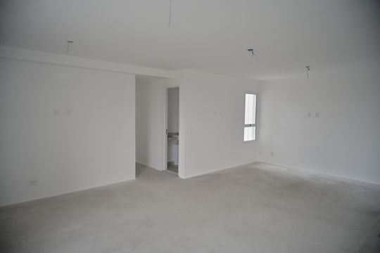 Sala de apartamento à venda com 3 quartos, 93m² em Vila Valparaíso, Santo André