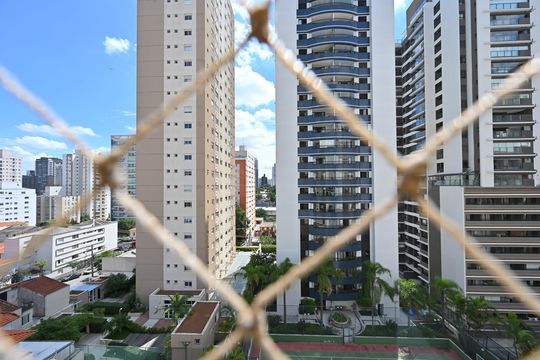 Vista da Varanda de apartamento para alugar com 3 quartos, 123m² em Vila Clementino, São Paulo