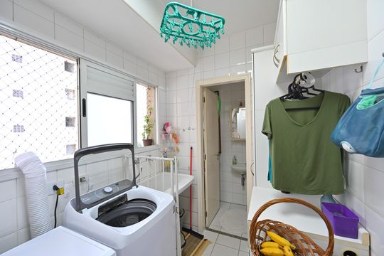 Lavanderia de apartamento para alugar com 3 quartos, 123m² em Vila Clementino, São Paulo