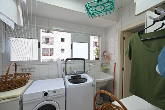 Lavanderia de apartamento para alugar com 3 quartos, 123m² em Vila Clementino, São Paulo