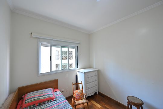Suíte 2 de apartamento para alugar com 3 quartos, 123m² em Vila Clementino, São Paulo