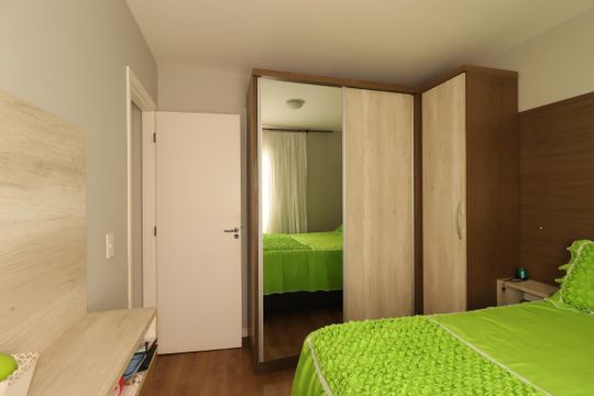 Quarto 2 de apartamento à venda com 2 quartos, 44m² em Jardim Utinga, Santo André